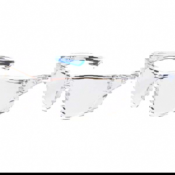 Safety Glass: Anti-Fog & Scratch-Resistant, Clear Lenses, Frameless, UV Protection